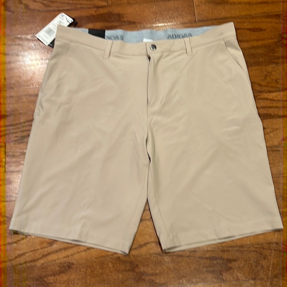 Adidas Golf Shorts Men’s Tan  36”